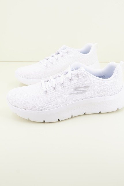 SKECHERS S GO WALK FLEX en color BLANCO (2)