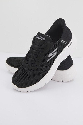 SKECHERS SLIP INS- GO WALK FLEX- GRAND ENTRANCE- en color NEGRO (1)