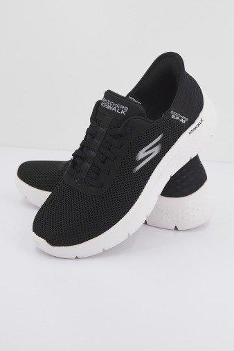 SKECHERS SLIP INS- GO WALK FLEX- GRAND ENTRANCE- en color NEGRO (1)