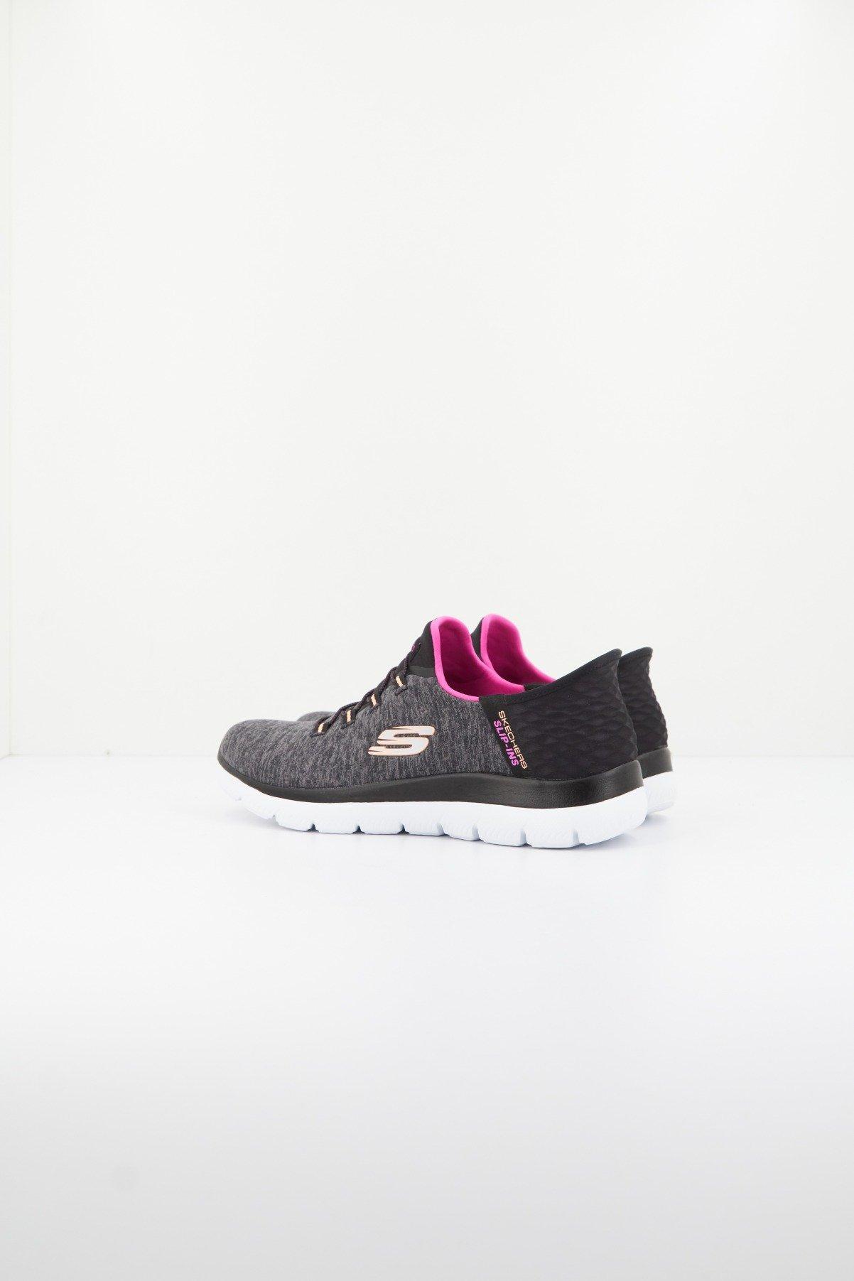 SKECHERS SLIP-INS SUMMITS- DAZZLING HAZE en color GRIS (3)