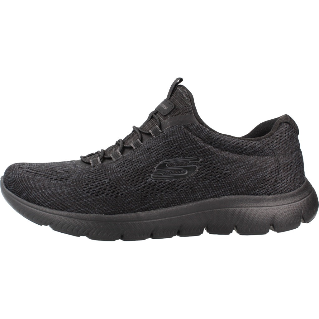 SKECHERS S en color NEGRO (2)