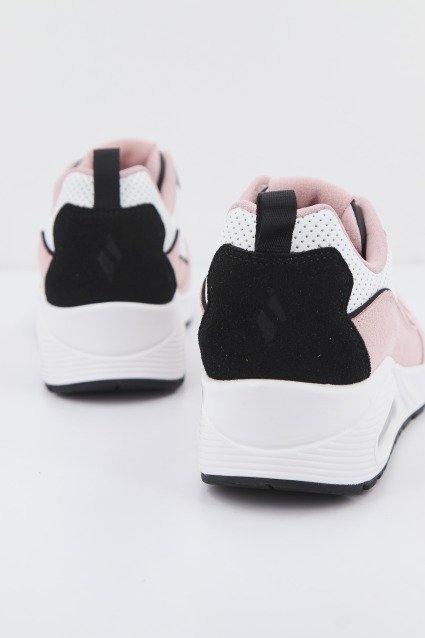 SKECHERS UNO- TWO MUCH FUN en color ROSA (3)