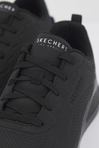 SKECHERS UNO LITE-LIGHTER ONE en color NEGRO (4)