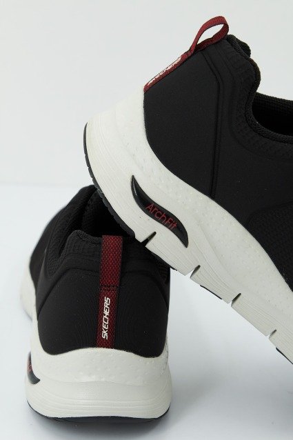 SKECHERS S en color NEGRO (4)
