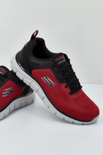 SKECHERS TRACK en color ROJO (3)