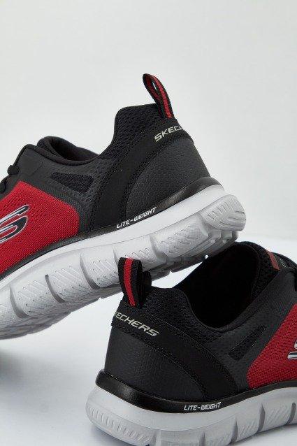 SKECHERS TRACK en color ROJO (4)