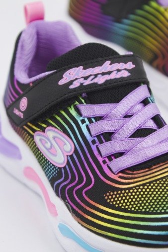 SKECHERS WAVY BEAMS en color NEGRO (4)
