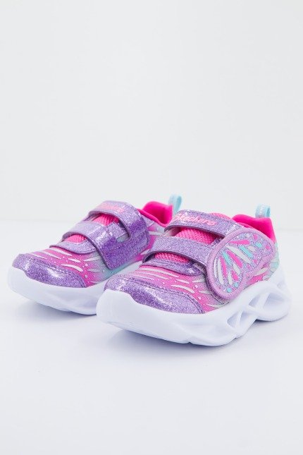 SKECHERS TWISTY BRIGHTS en color ROSA (1)