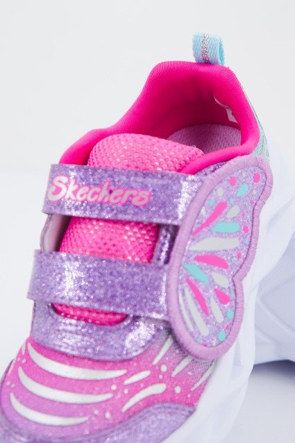 SKECHERS TWISTY BRIGHTS en color ROSA (4)