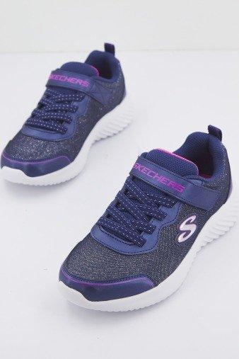 SKECHERS BOUNDER GIRLY GROOVE en color AZUL (1)