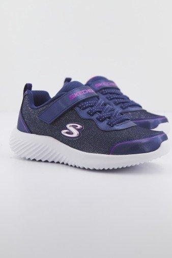 SKECHERS BOUNDER GIRLY GROOVE en color AZUL (2)