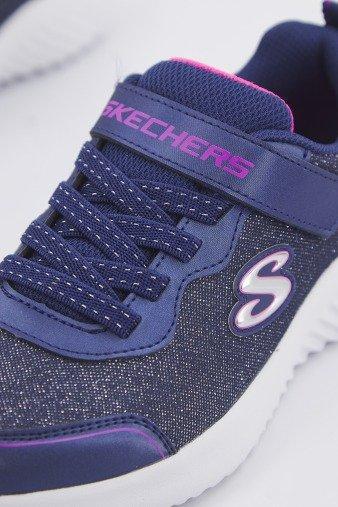 SKECHERS BOUNDER GIRLY GROOVE en color AZUL (4)