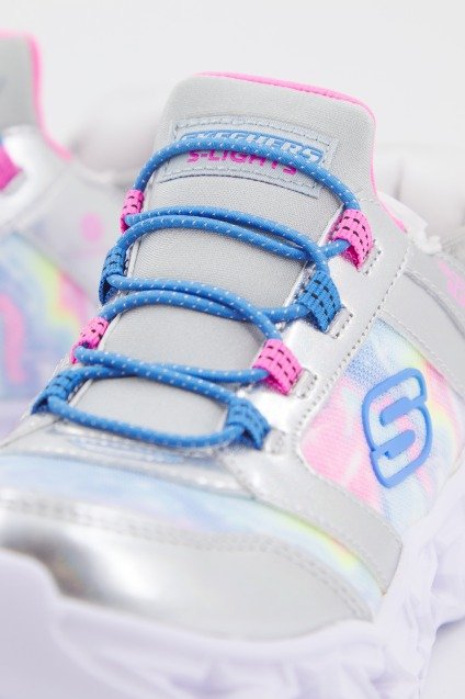 SKECHERS SLIP-INS GALAXY LIGHTS en color GRIS (4)