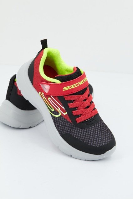 SKECHERS FAST SOLAR SQUAD en color NEGRO (3)