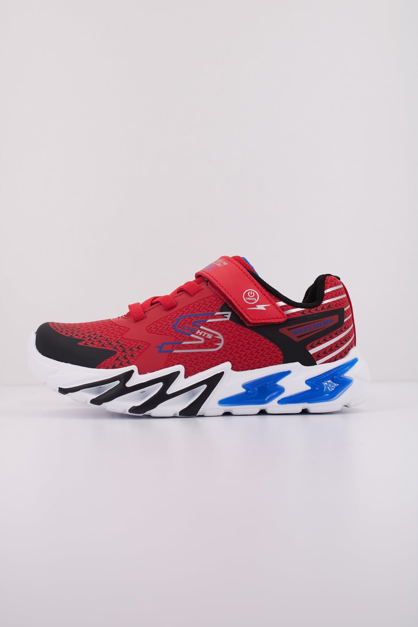 SKECHERS FLEX-GLOW BOLT en color ROJO (1)