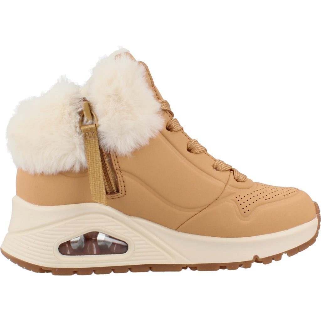 SKECHERS L UNOFALL AIR en color MARRON CLARO (4)
