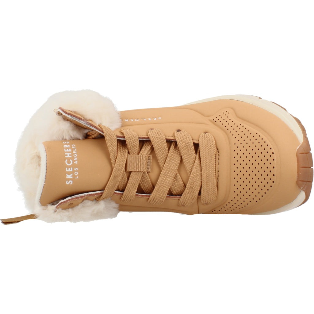SKECHERS L UNOFALL AIR en color MARRON CLARO (7)