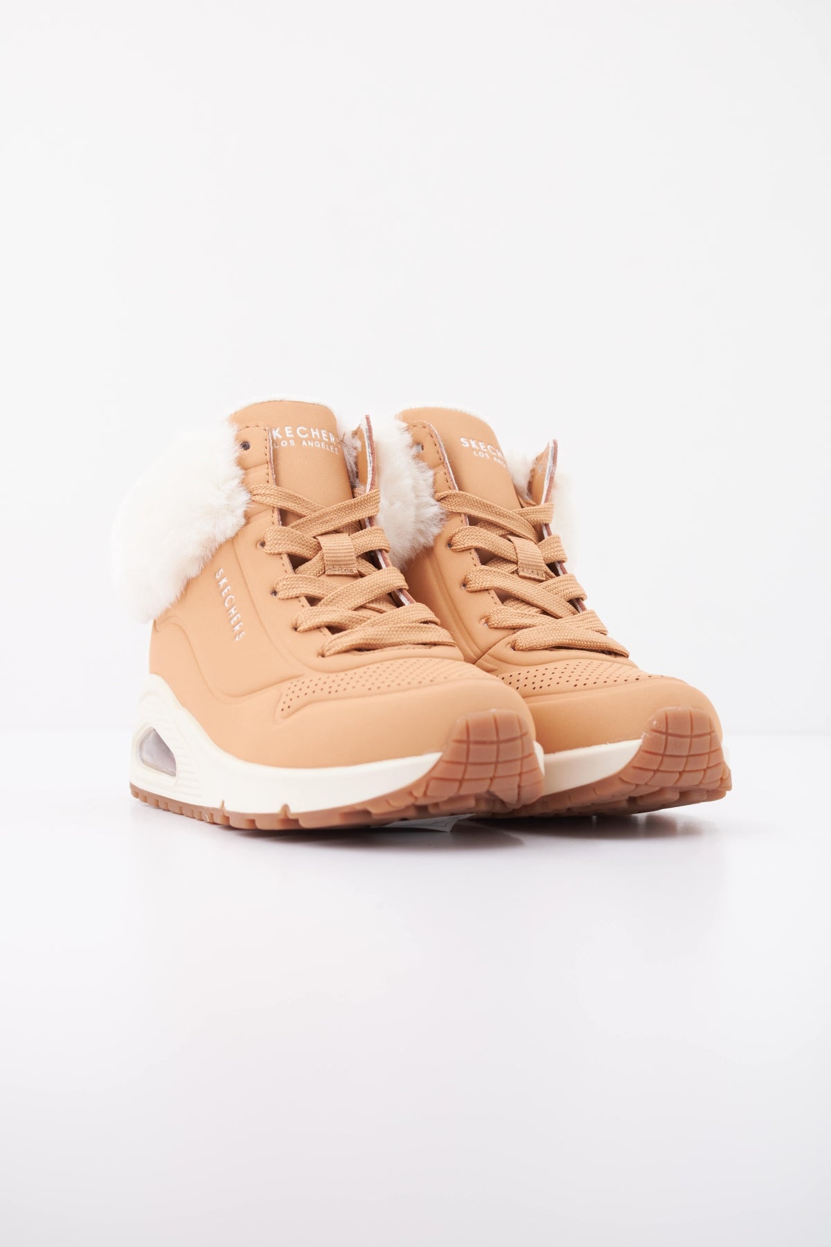 SKECHERS L UNOFALL AIR en color MARRON CLARO (2)