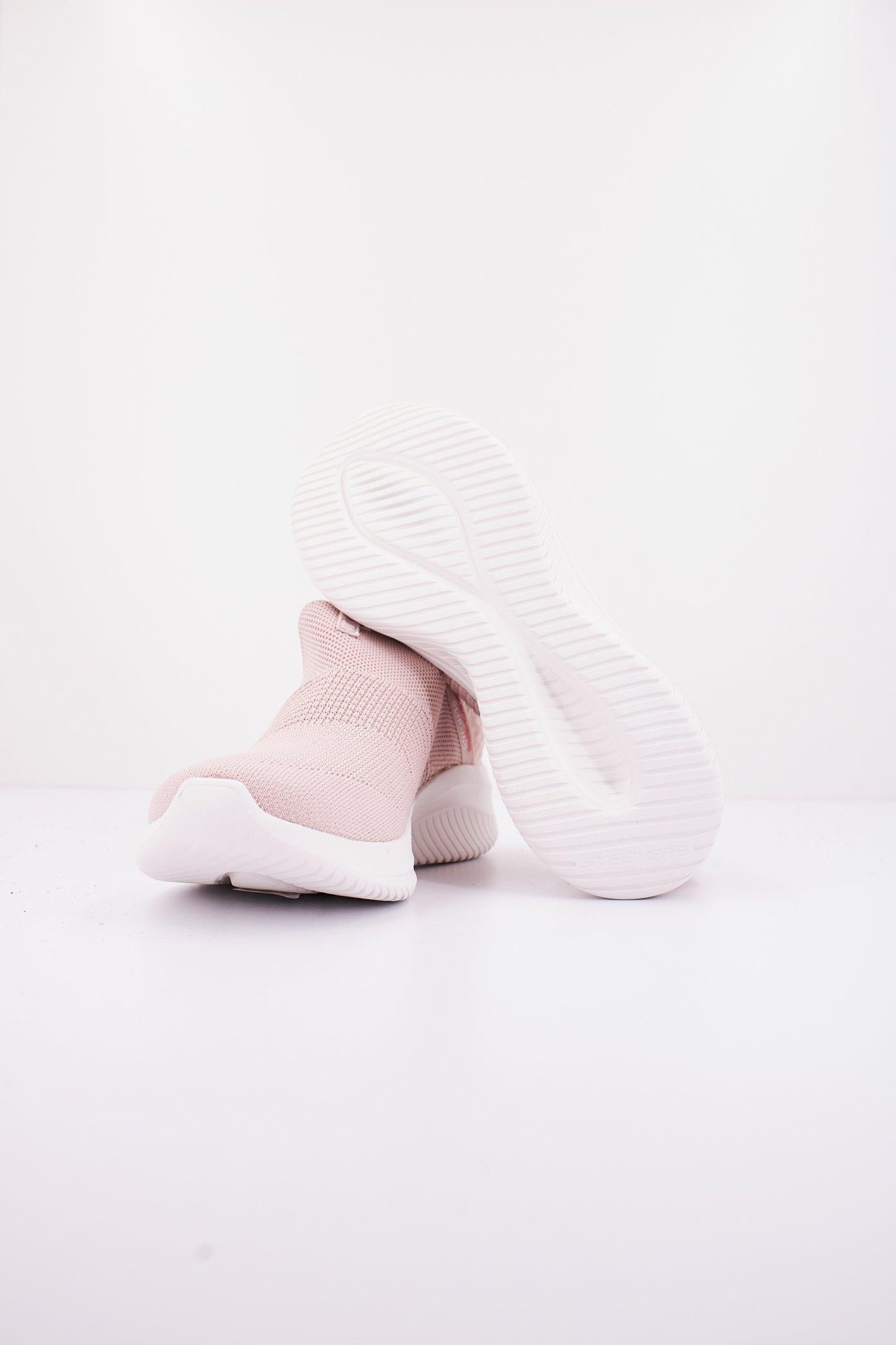 SKECHERS SLIP-INS ULTRA FLEX . COZY STREAK en color ROSA (4)