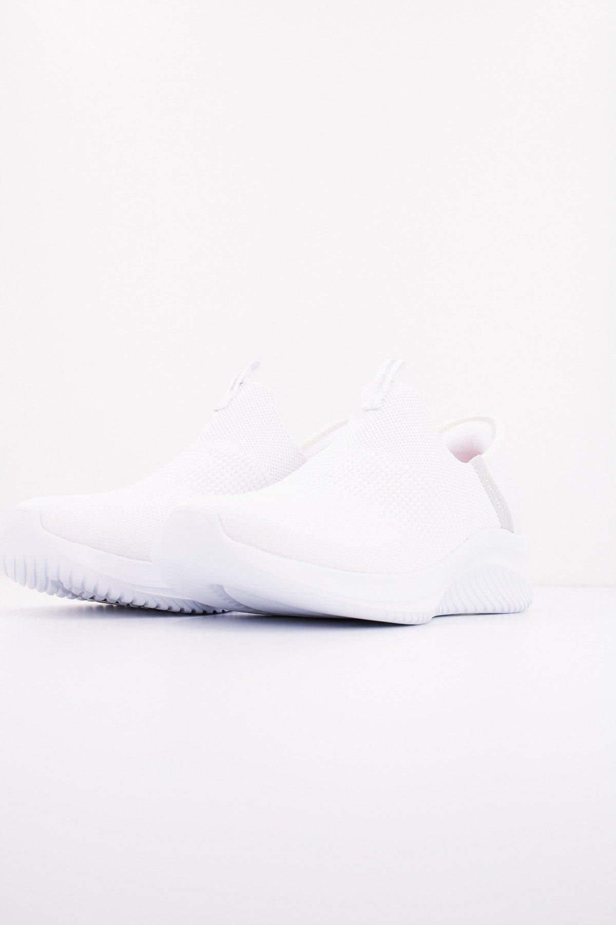 SKECHERS SLIP-INS ULTRA FLEX . COZY STREAK en color BLANCO (2)