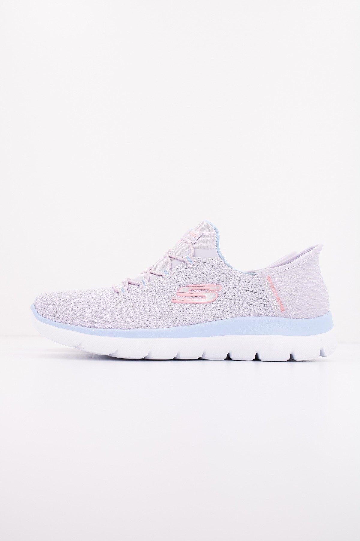 SKECHERS SLIP-INS SUMMITS - DIAMOND DREAM en color VIOLETA (1)