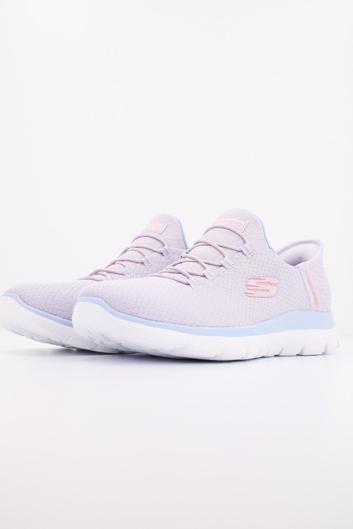 SKECHERS SLIP-INS SUMMITS - DIAMOND DREAM en color VIOLETA (2)