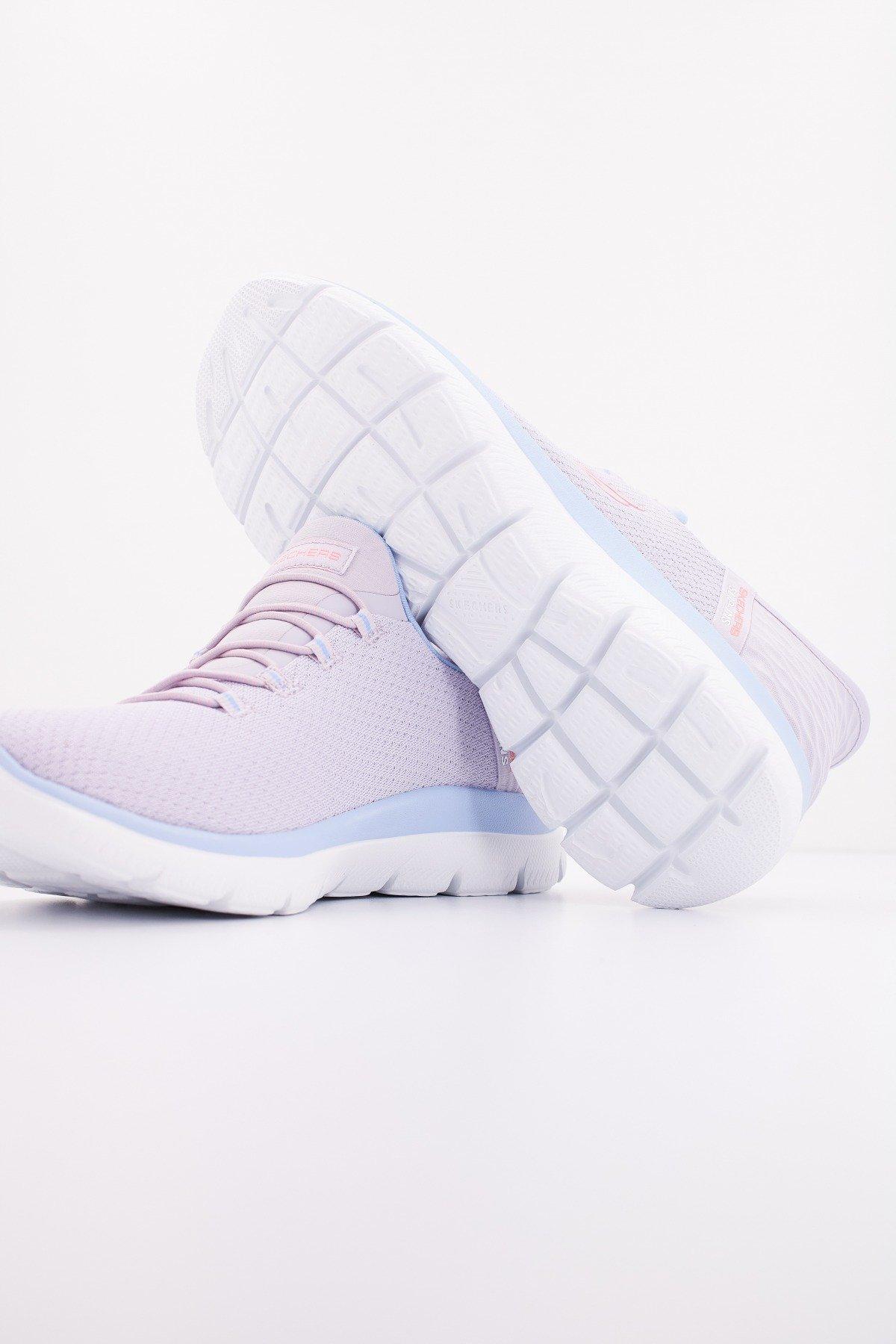 SKECHERS SLIP-INS SUMMITS - DIAMOND DREAM en color VIOLETA (4)
