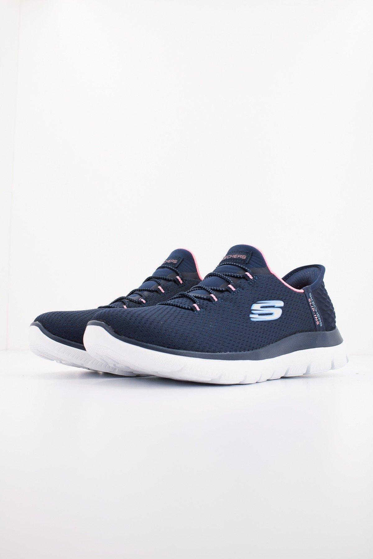 SKECHERS SLIP-INS SUMMITS - DIAMOND DREAM en color AZUL (2)