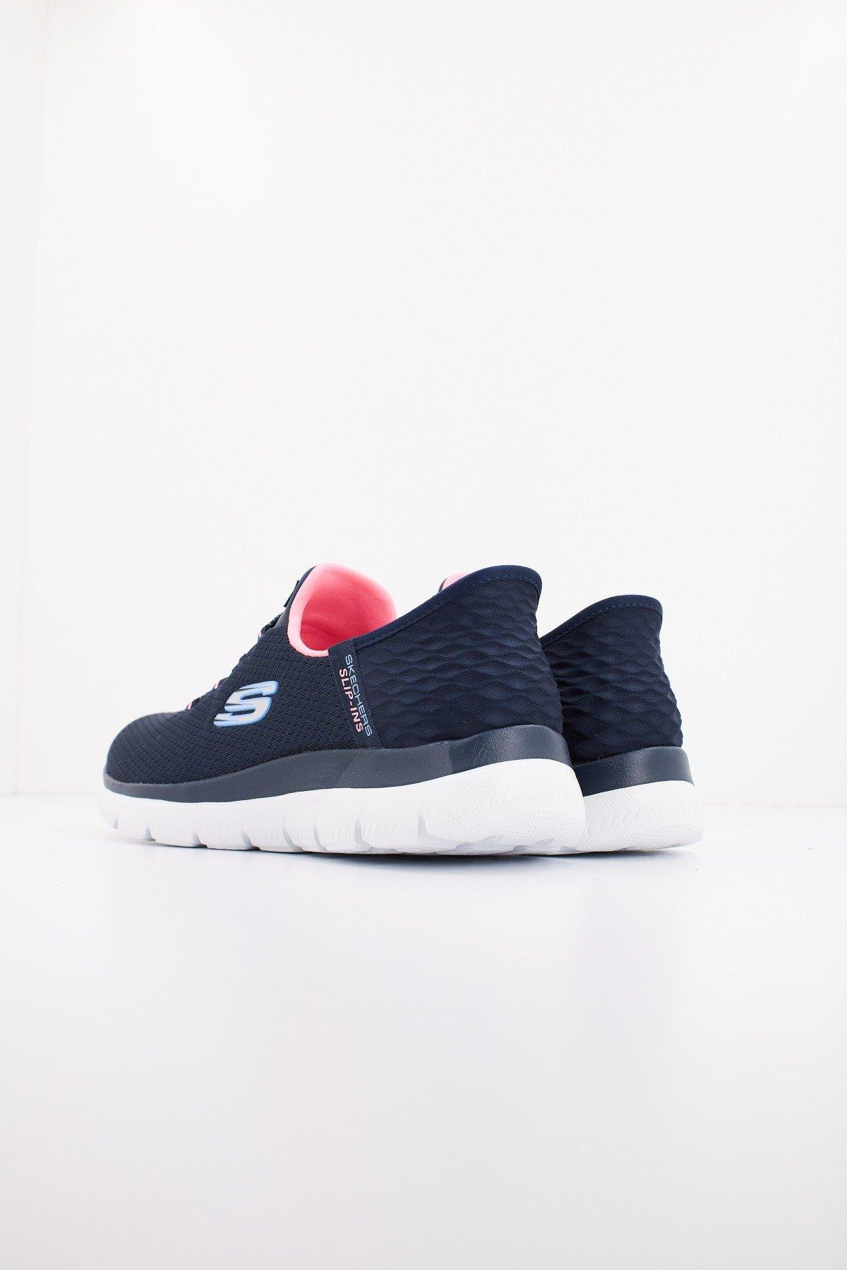 SKECHERS SLIP-INS SUMMITS - DIAMOND DREAM en color AZUL (3)