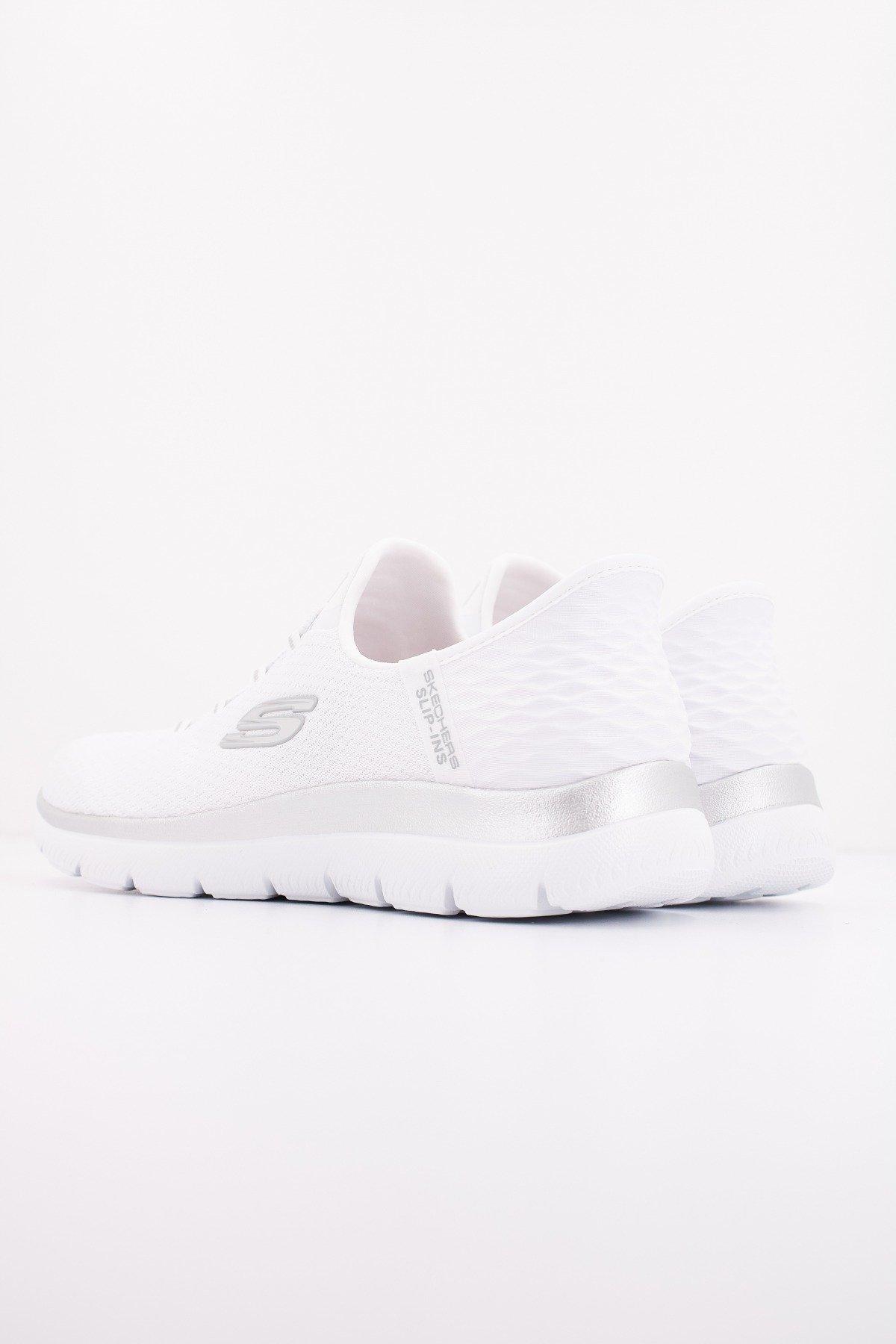 SKECHERS SLIP-INS SUMMITS - DIAMOND DREAM en color BLANCO (3)