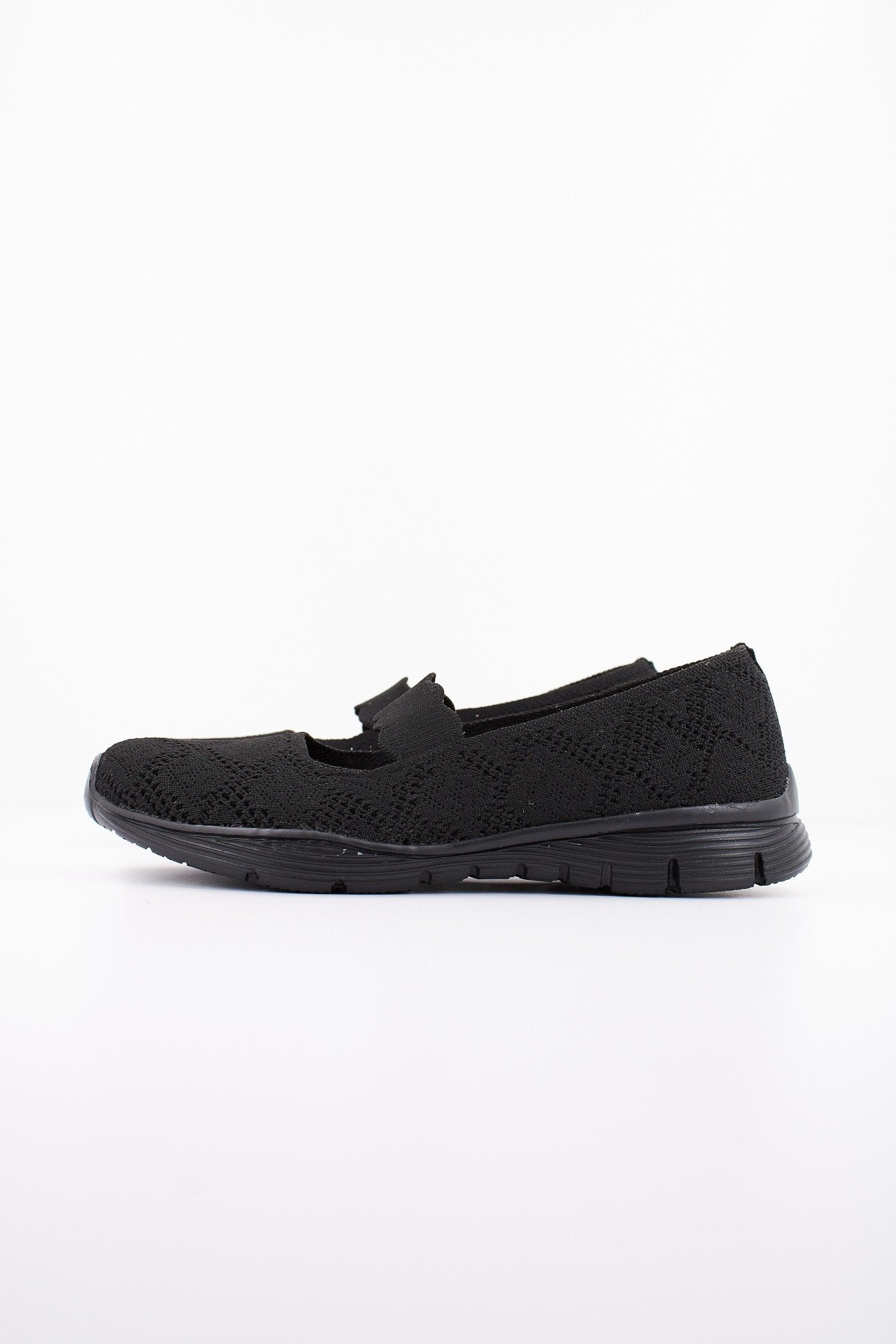 SKECHERS SEAGER - CASUAL PARTY en color NEGRO (1)