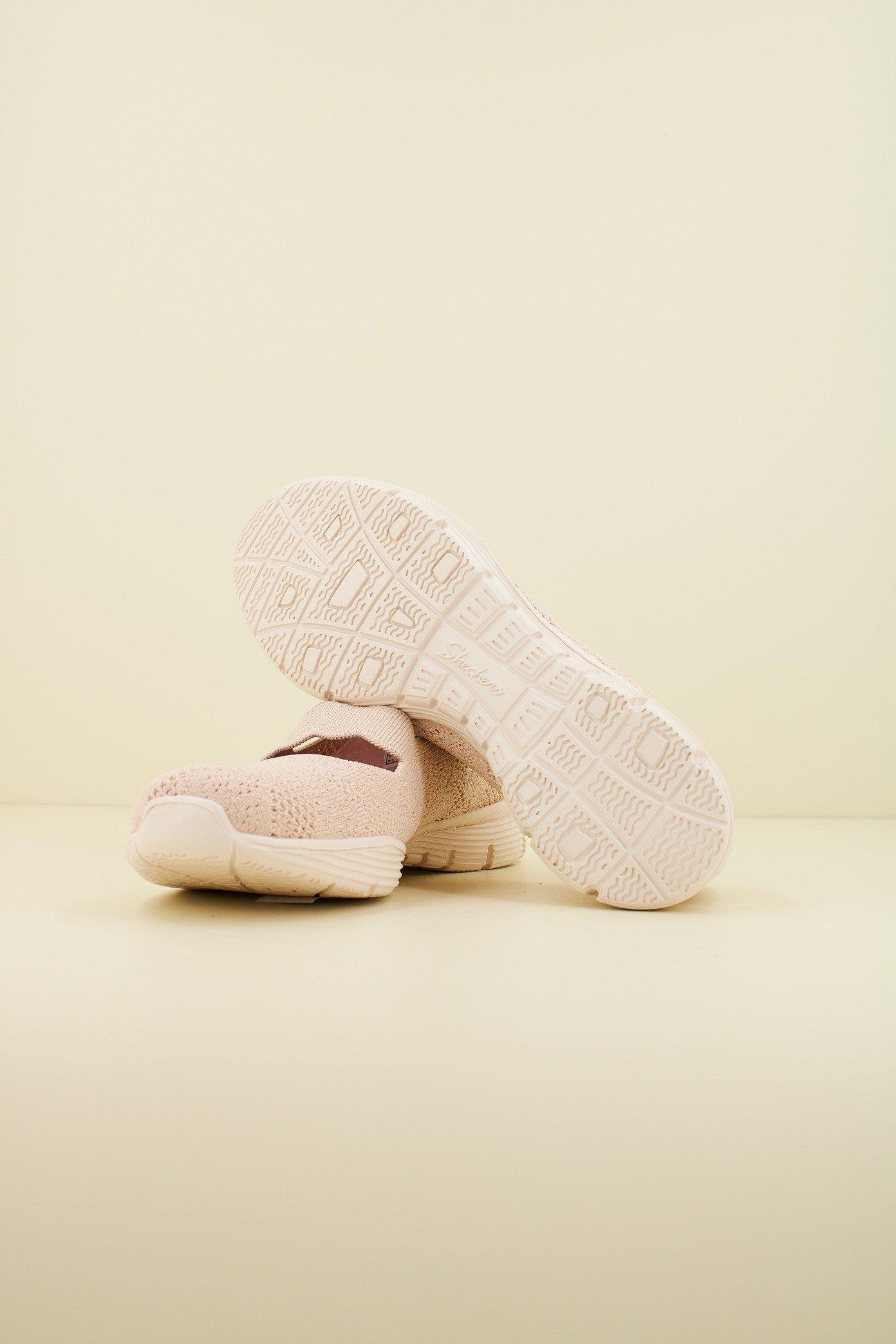 SKECHERS SEAGER - CASUAL PARTY en color BEIS (4)