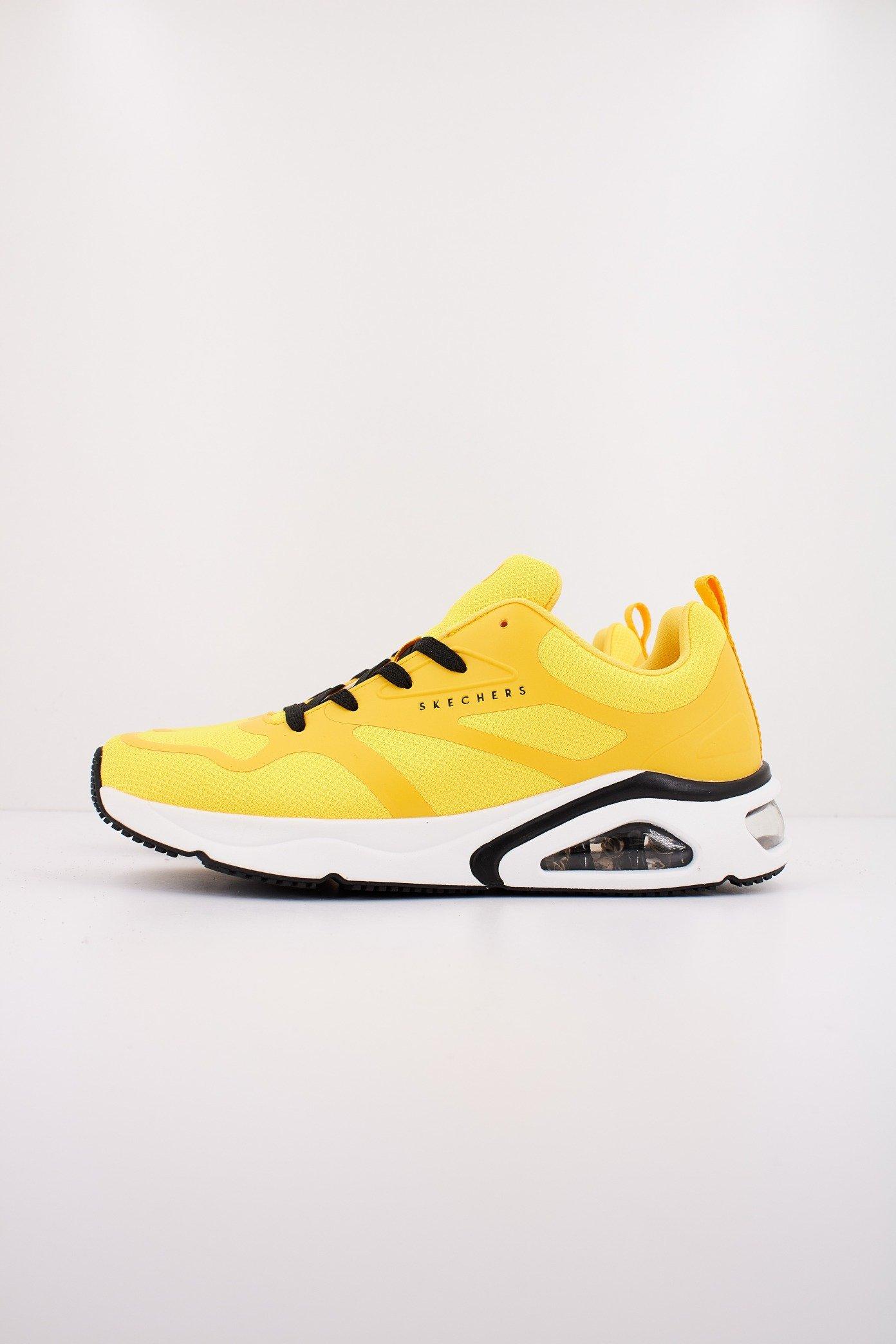 SKECHERS TRES-AIR UNO en color AMARILLO (1)