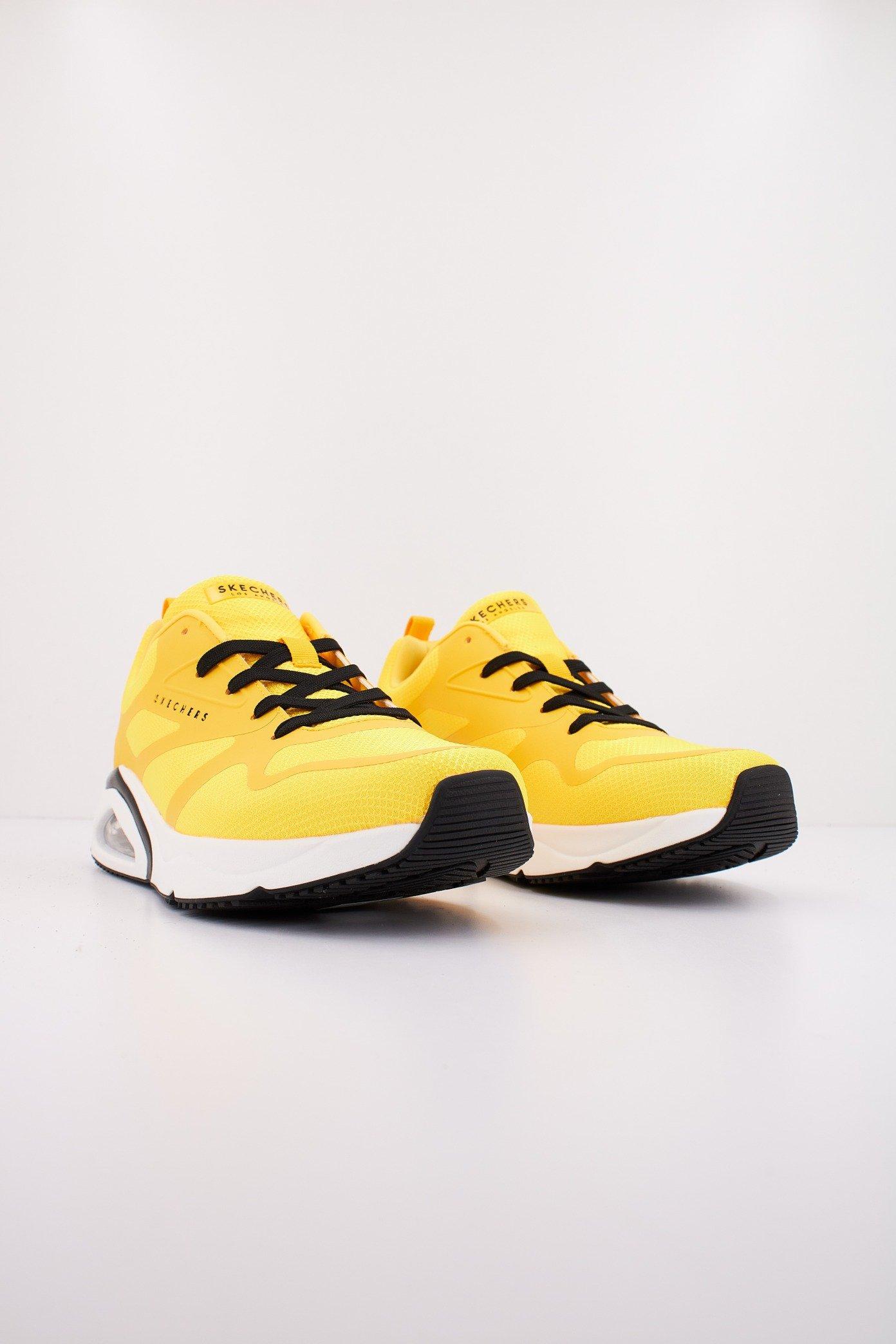 SKECHERS TRES-AIR UNO en color AMARILLO (2)