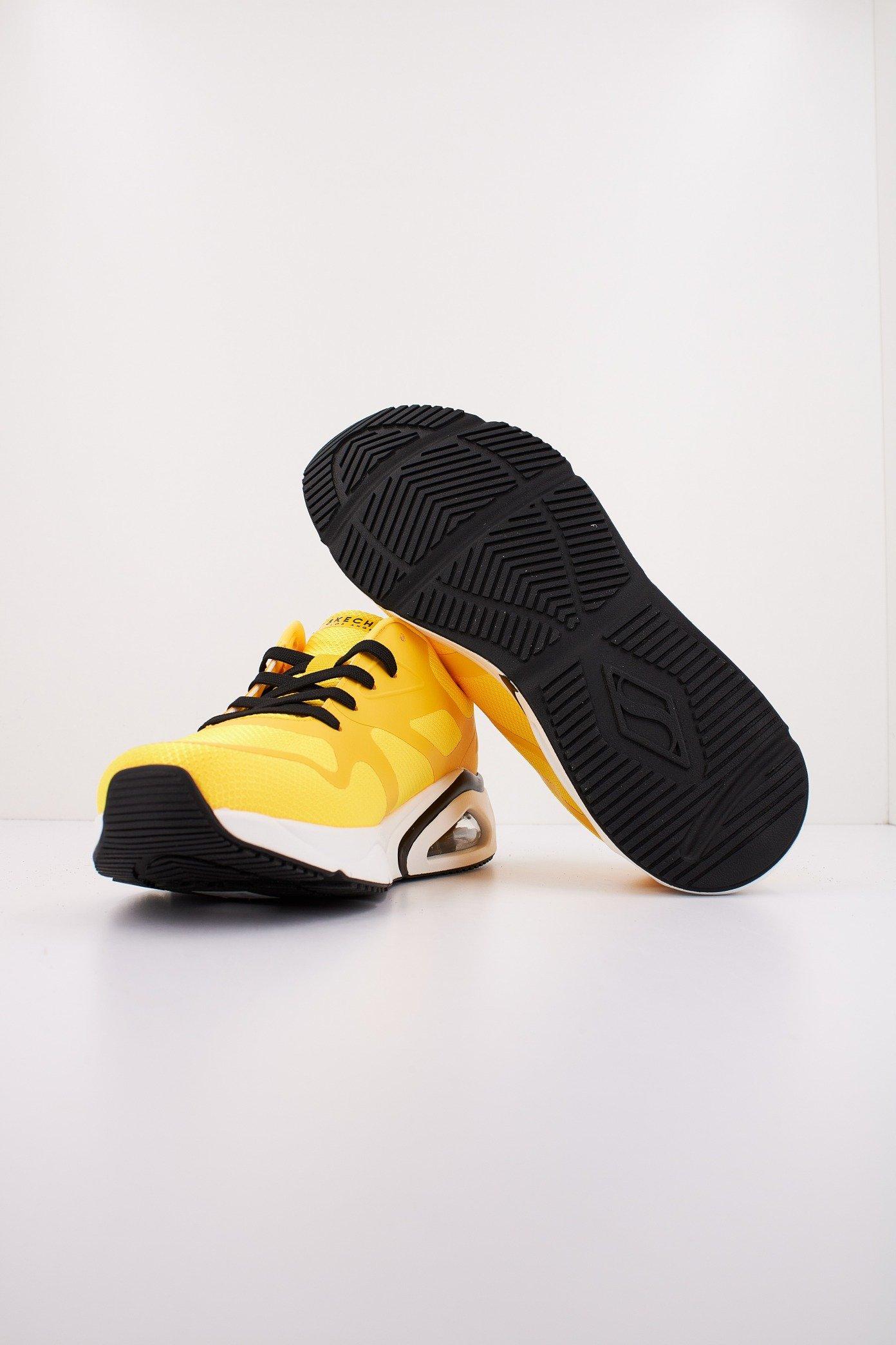 SKECHERS TRES-AIR UNO en color AMARILLO (4)