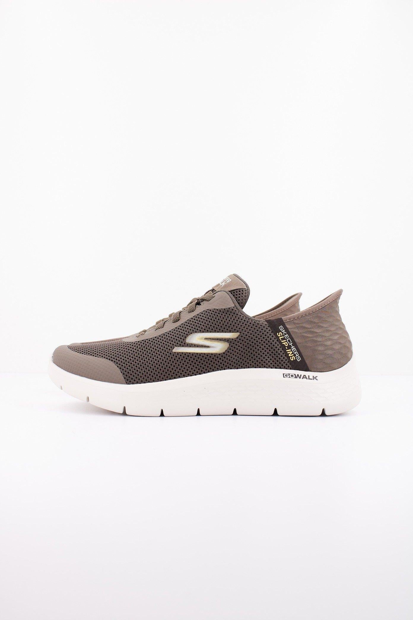SKECHERS SLIP INS: GO WALK en color MARRON (1)