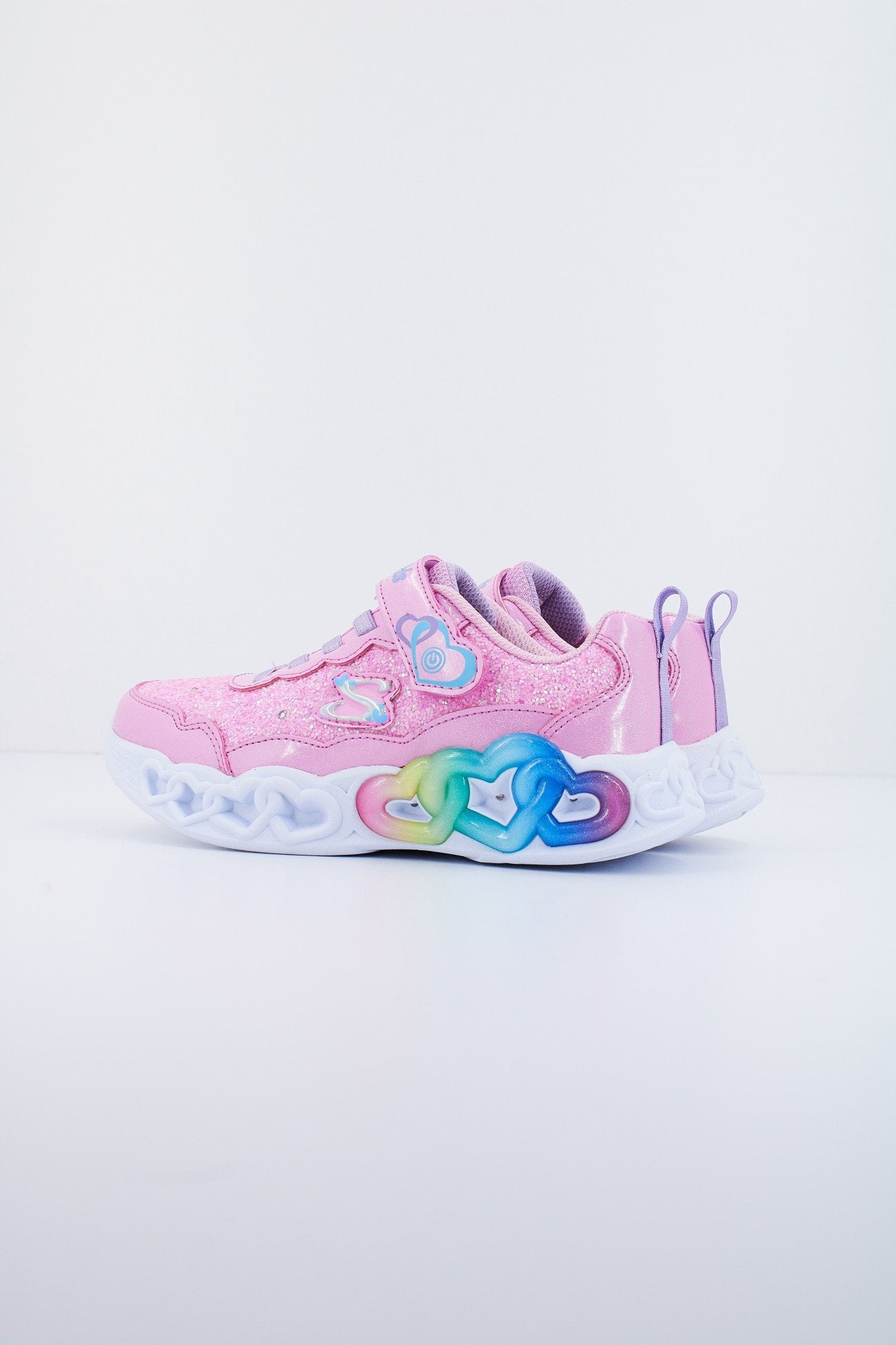 SKECHERS INFINITE HEART LIGHTS - FRE en color ROSA (3)