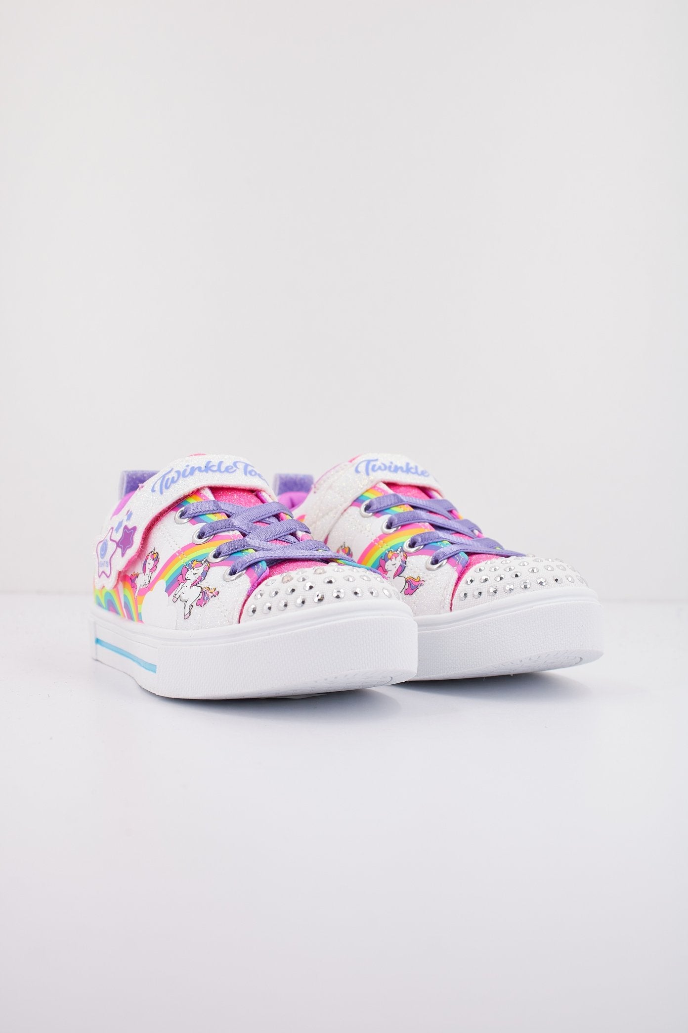 SKECHERS TWINKLE TOES: TWINKLE SPARK en color BLANCO (2)