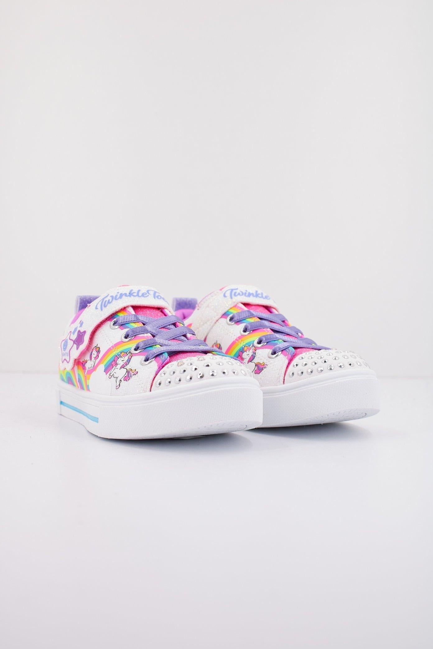 SKECHERS TWINKLE TOES: TWINKLE SPARK en color BLANCO (2)