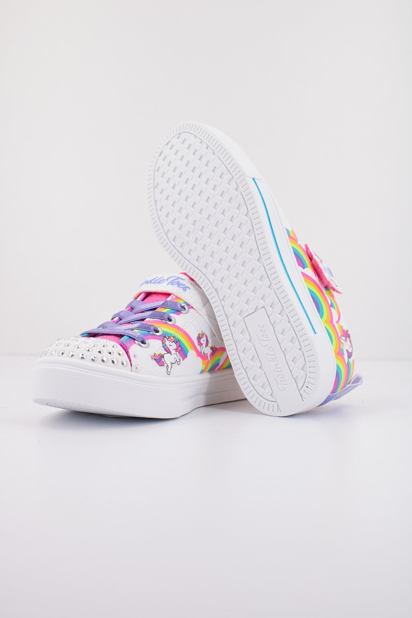 SKECHERS TWINKLE TOES: TWINKLE SPARK en color BLANCO (4)