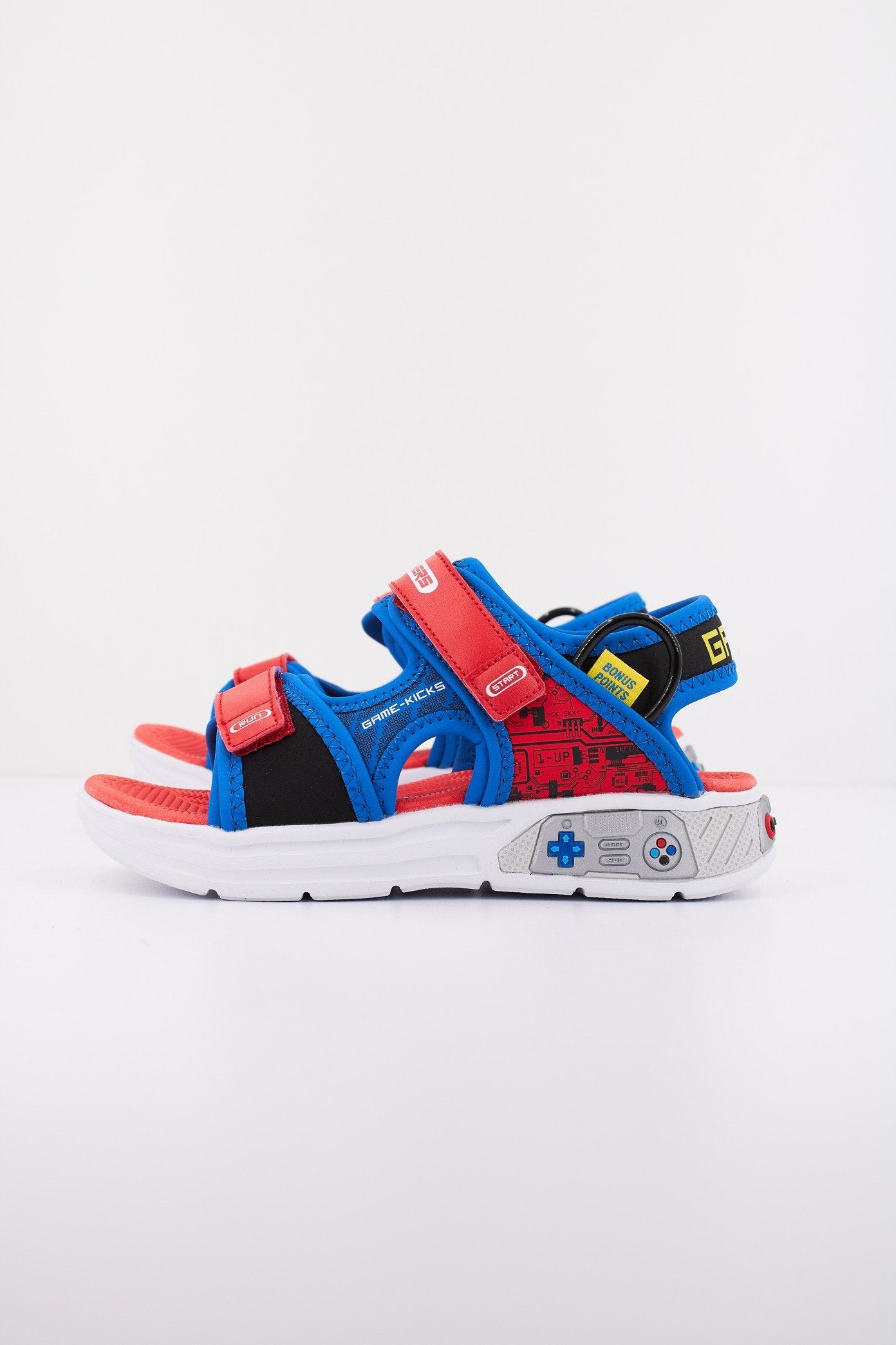 SKECHERS GAME KICKS: POWER SPLASH en color AZUL (1)