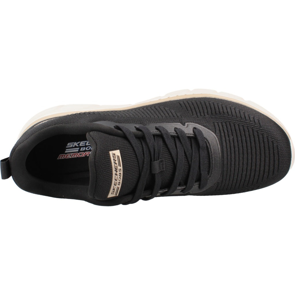 SKECHERS S BOBS B FLEX HI FLYING HI en color NEGRO (7)