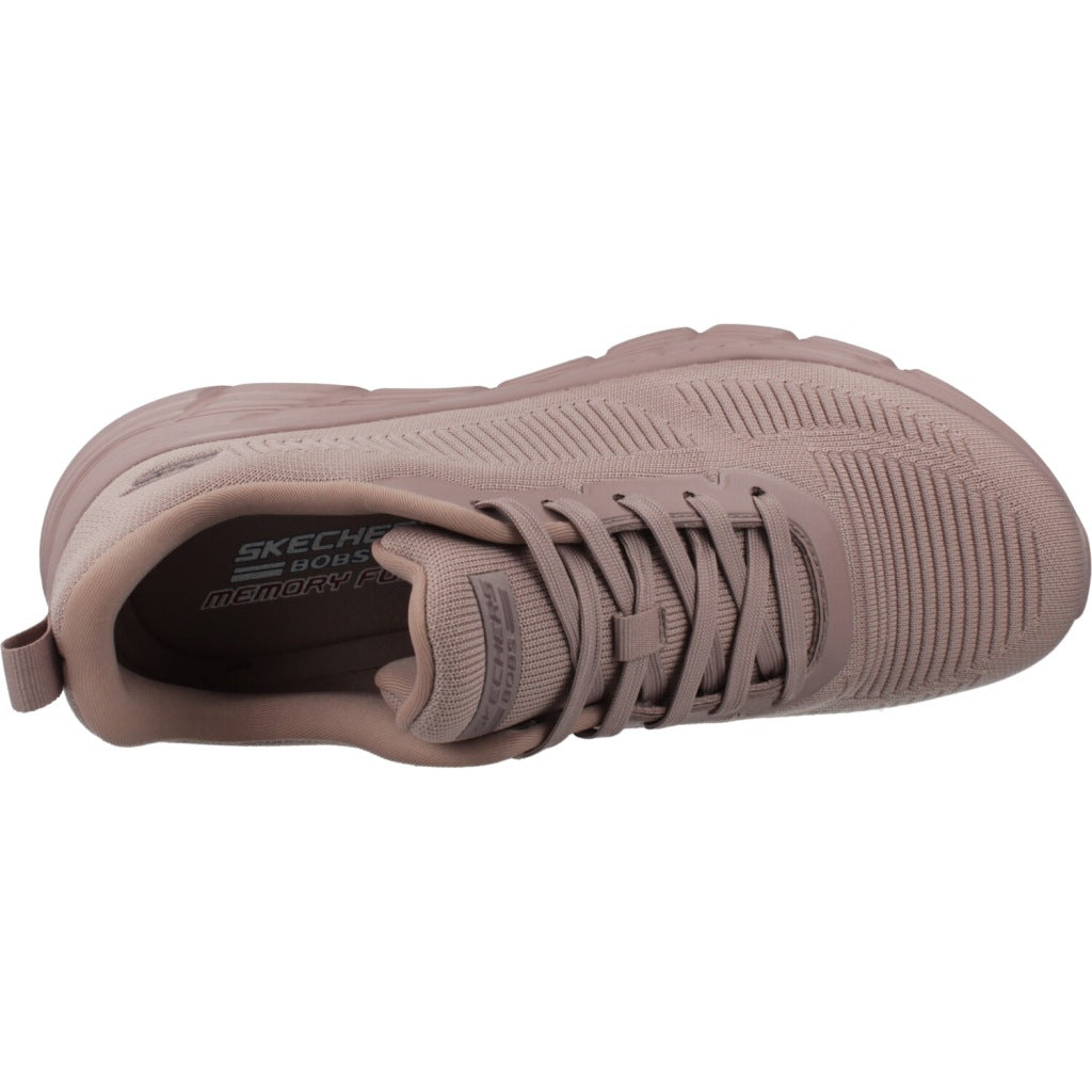 SKECHERS BOBS B FLEX HI - FLY en color ROSA (7)