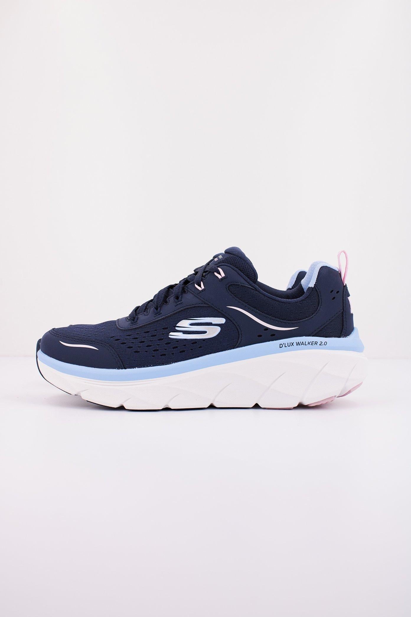 SKECHERS D'LUX WALKER . en color AZUL (1)