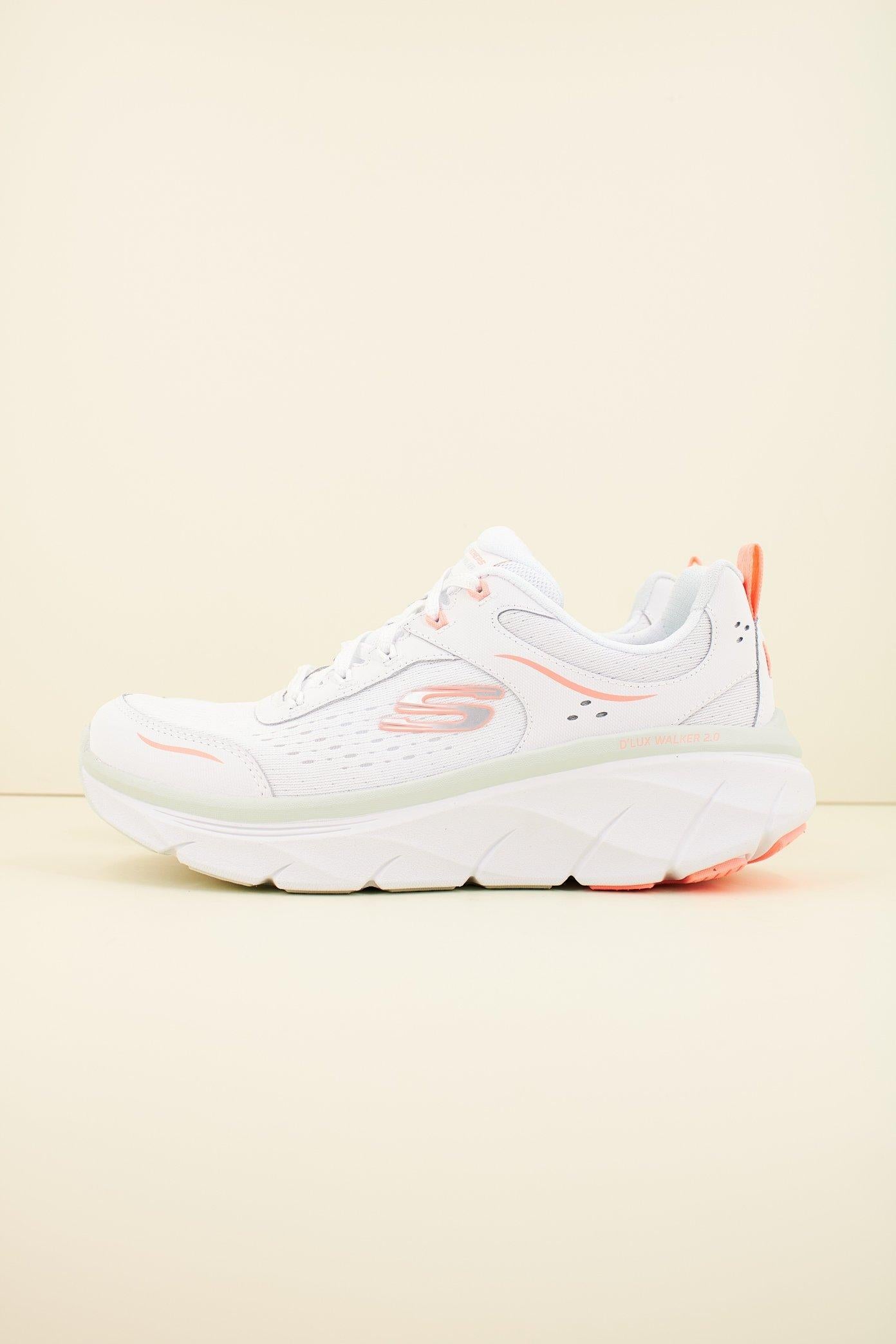 SKECHERS D'LUX WALKER . en color BLANCO (1)