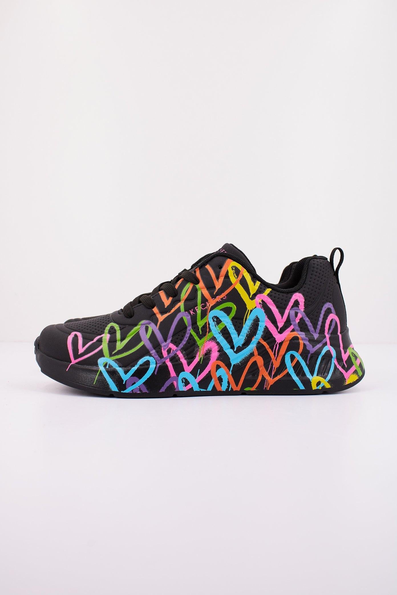 SKECHERS S en color NEGRO (1)