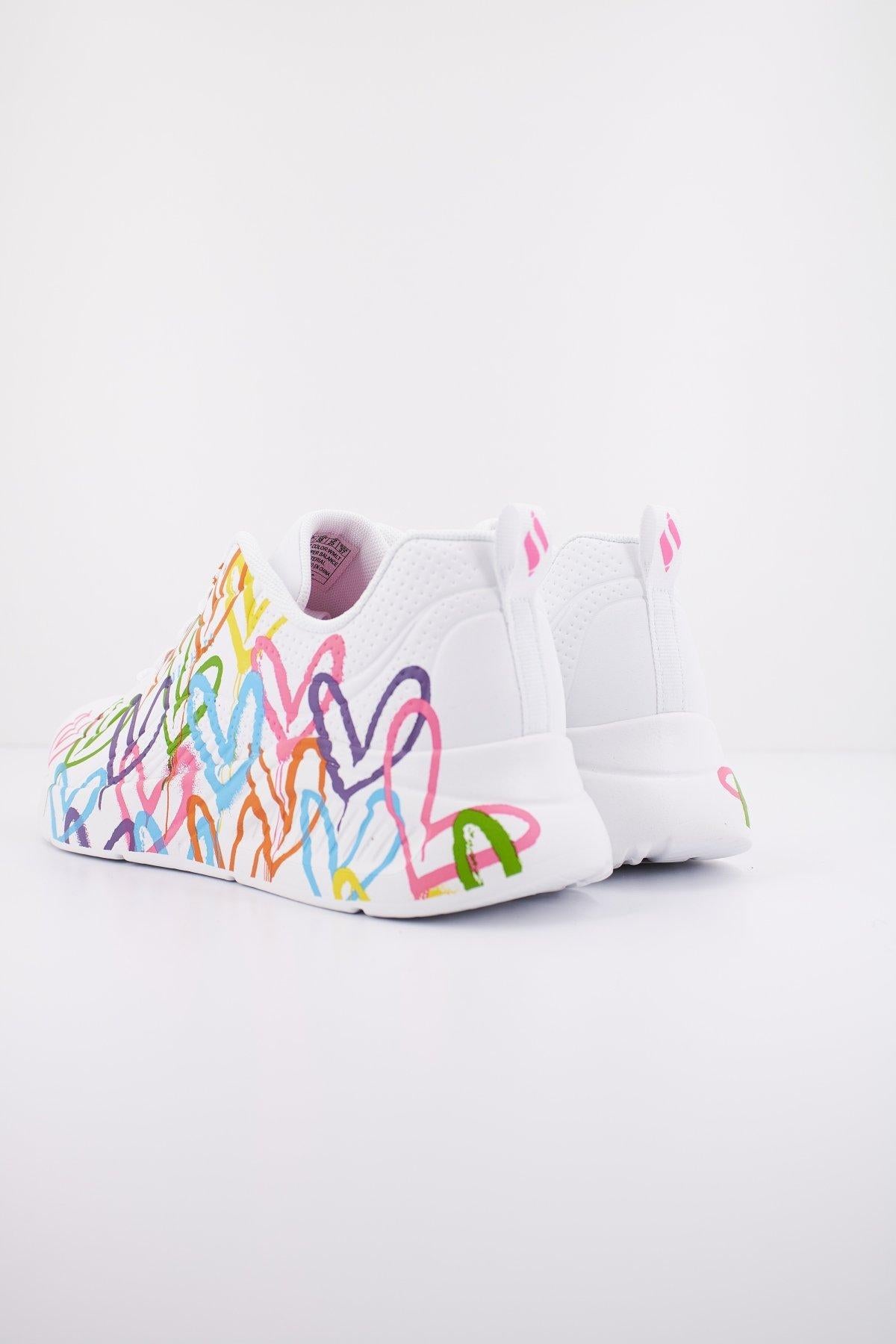 SKECHERS UNO LITE en color BLANCO (3)