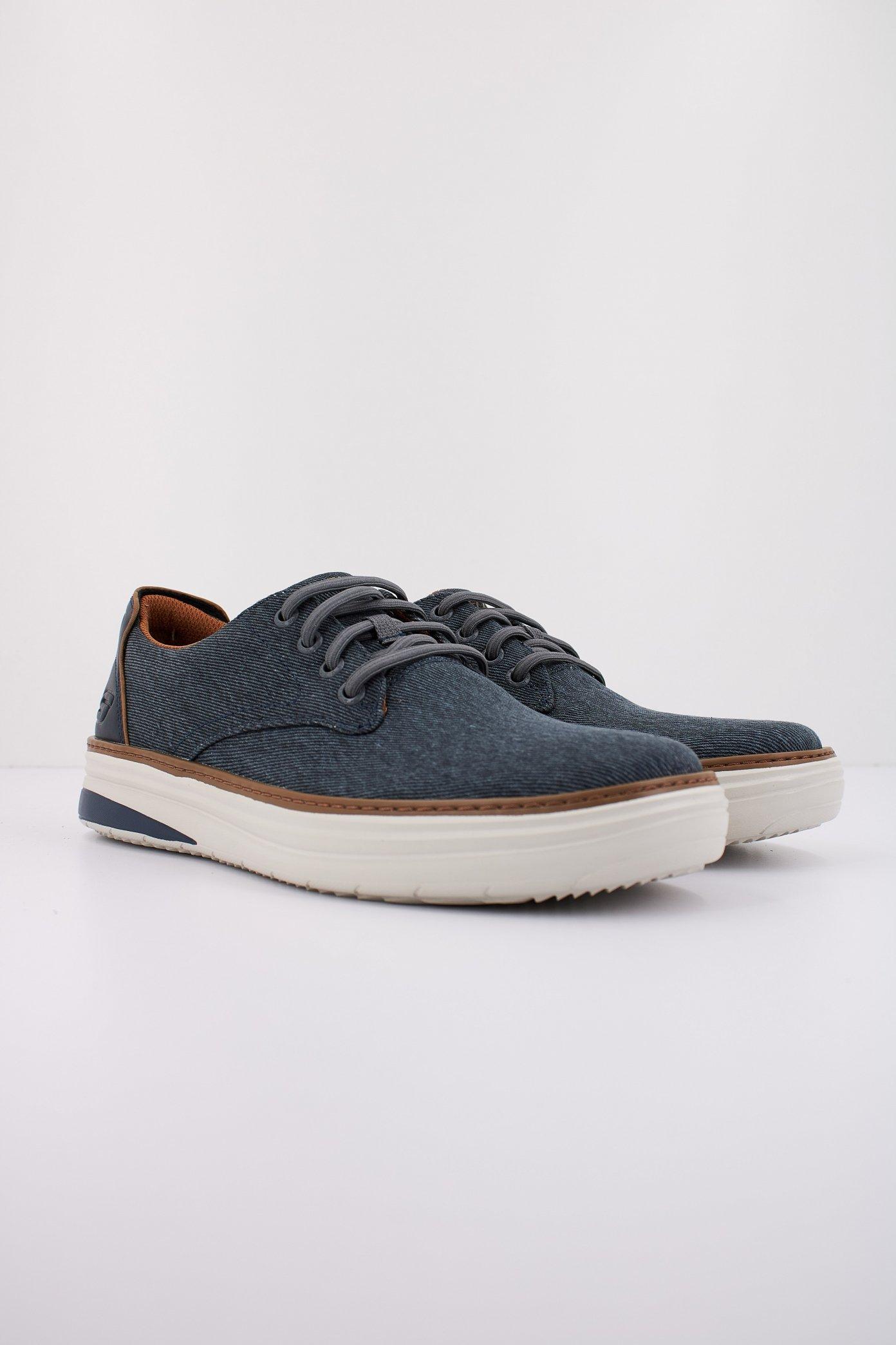SKECHERS RELAXED FIT: SOLVANO en color AZUL (2)