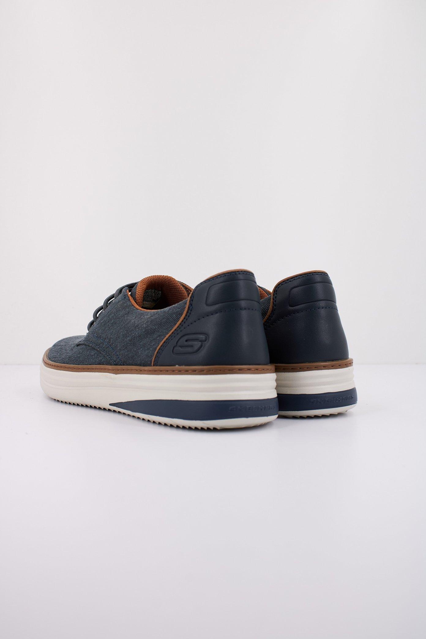 SKECHERS RELAXED FIT: SOLVANO en color AZUL (3)