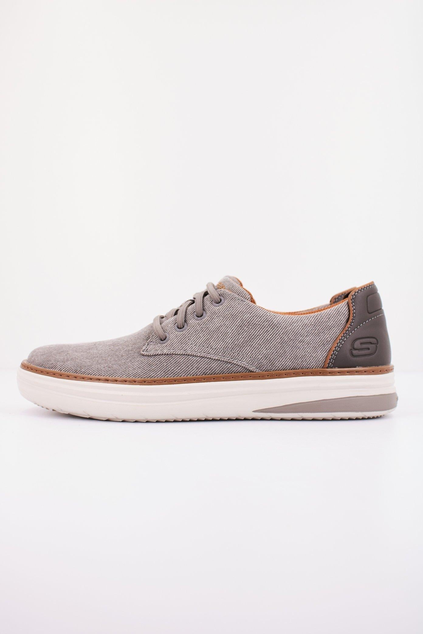SKECHERS RELAXED FIT: SOLVANO en color GRIS (1)